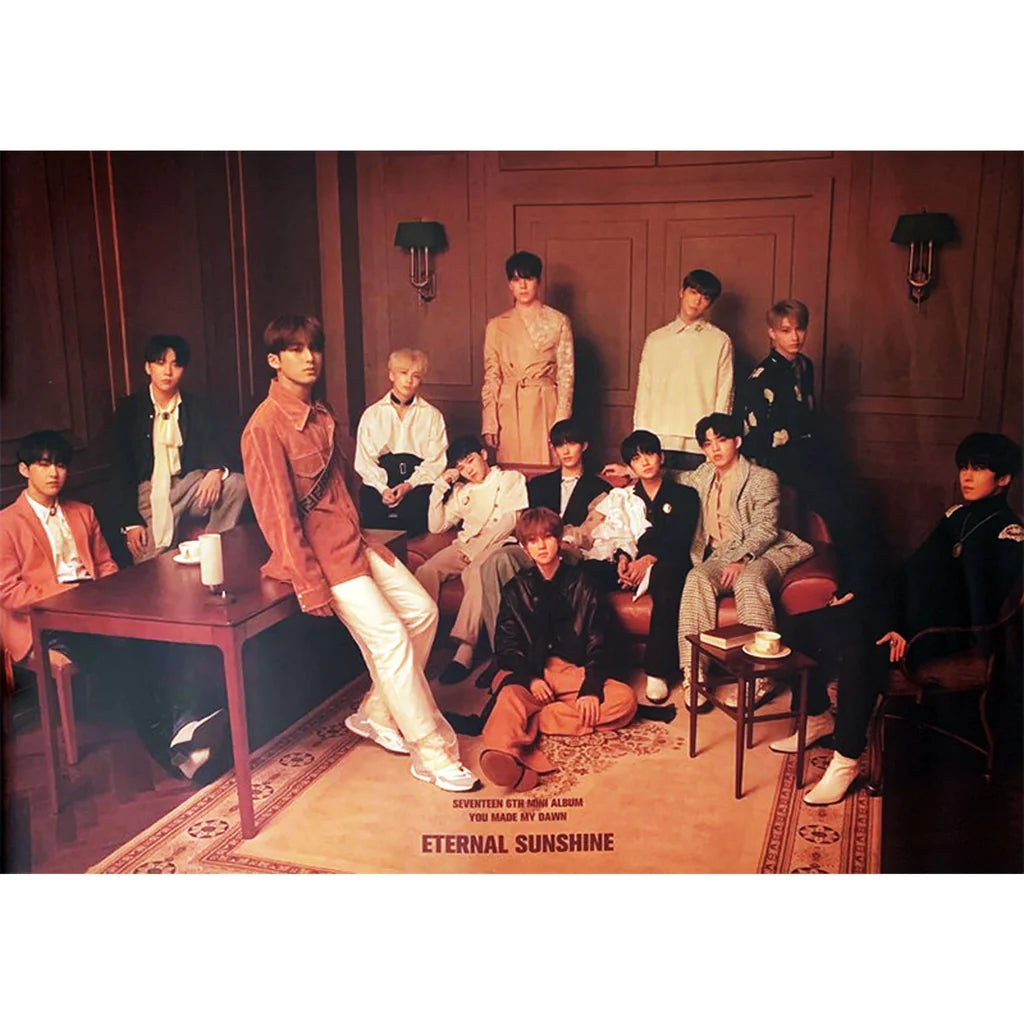 SEVENTEEN 6th Mini Album: You Made My Dawn | Folded Poster – K 