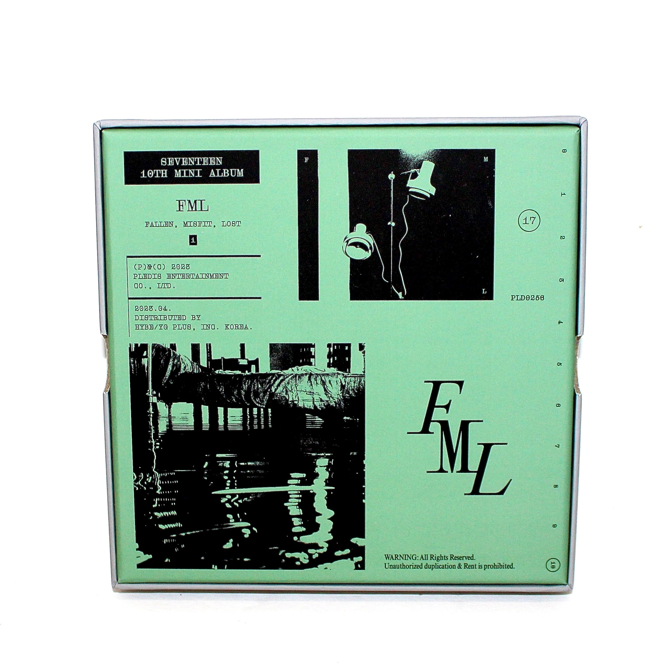 SEVENTEEN 10th Mini Album: FML | Fallen, Misfit, Lost Ver. – K