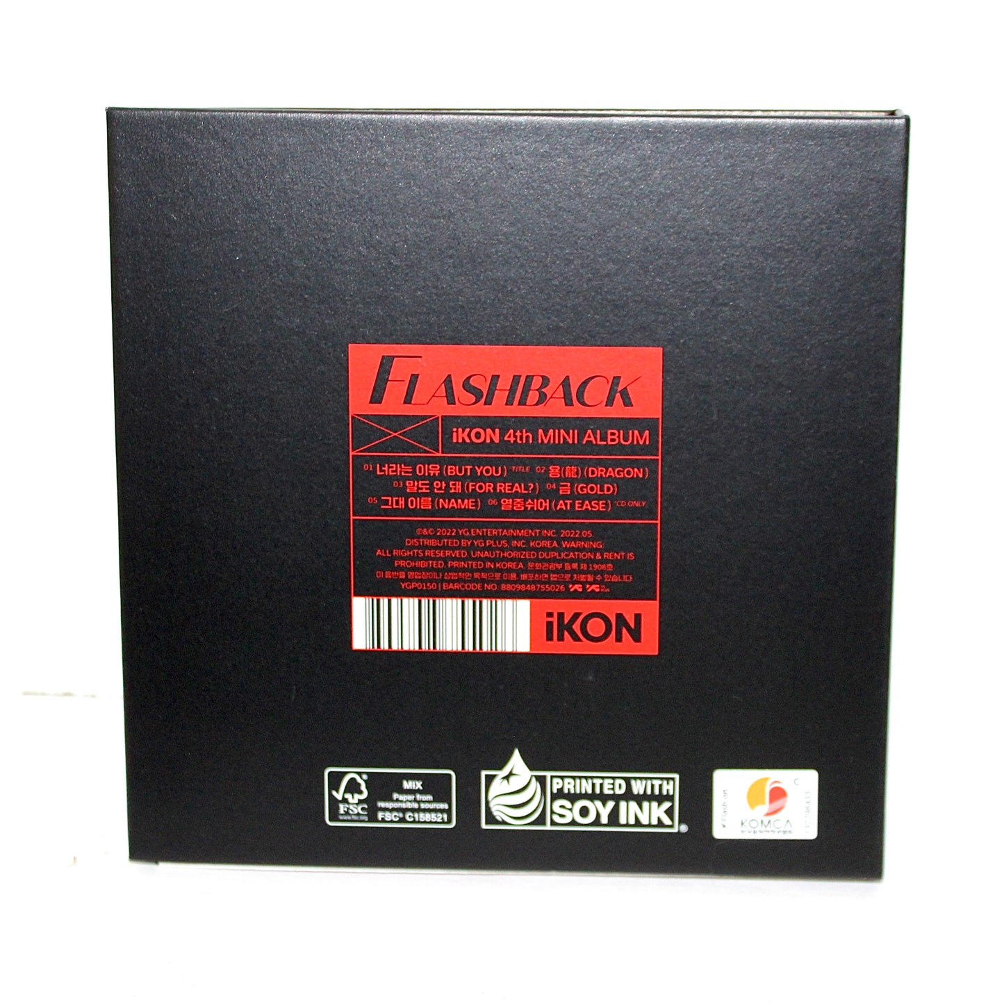 iKON 4th Mini Album: Flashback | Digipack Ver.