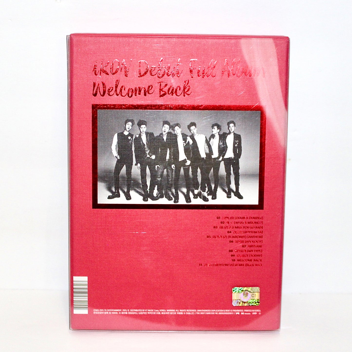 iKON 1st Album: Welcome Back | Red Ver.