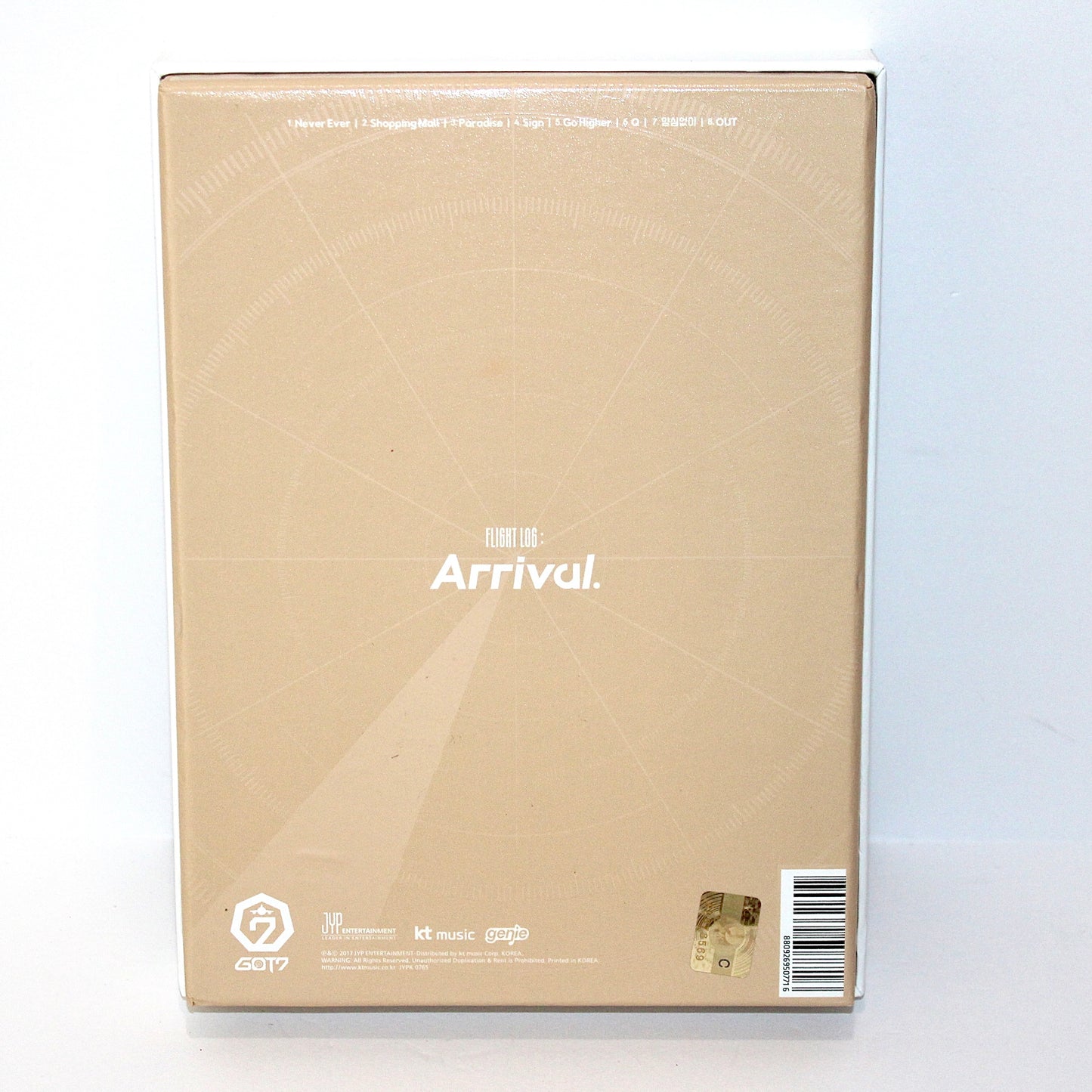 GOT7 6th Mini Album - Flight Log: Arrival | Never Ver.