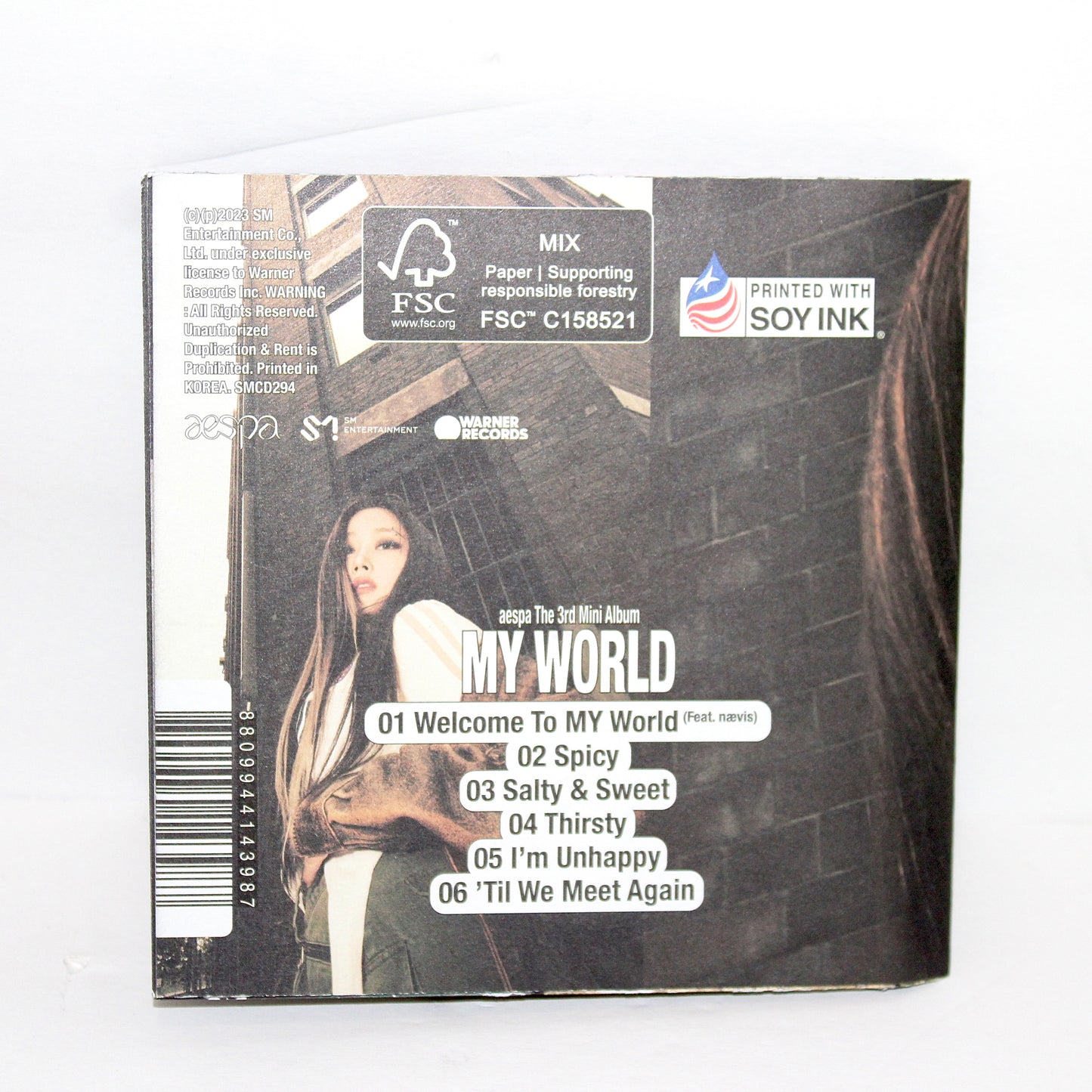 AESPA 3rd Mini Album: My World | Poster Ver.