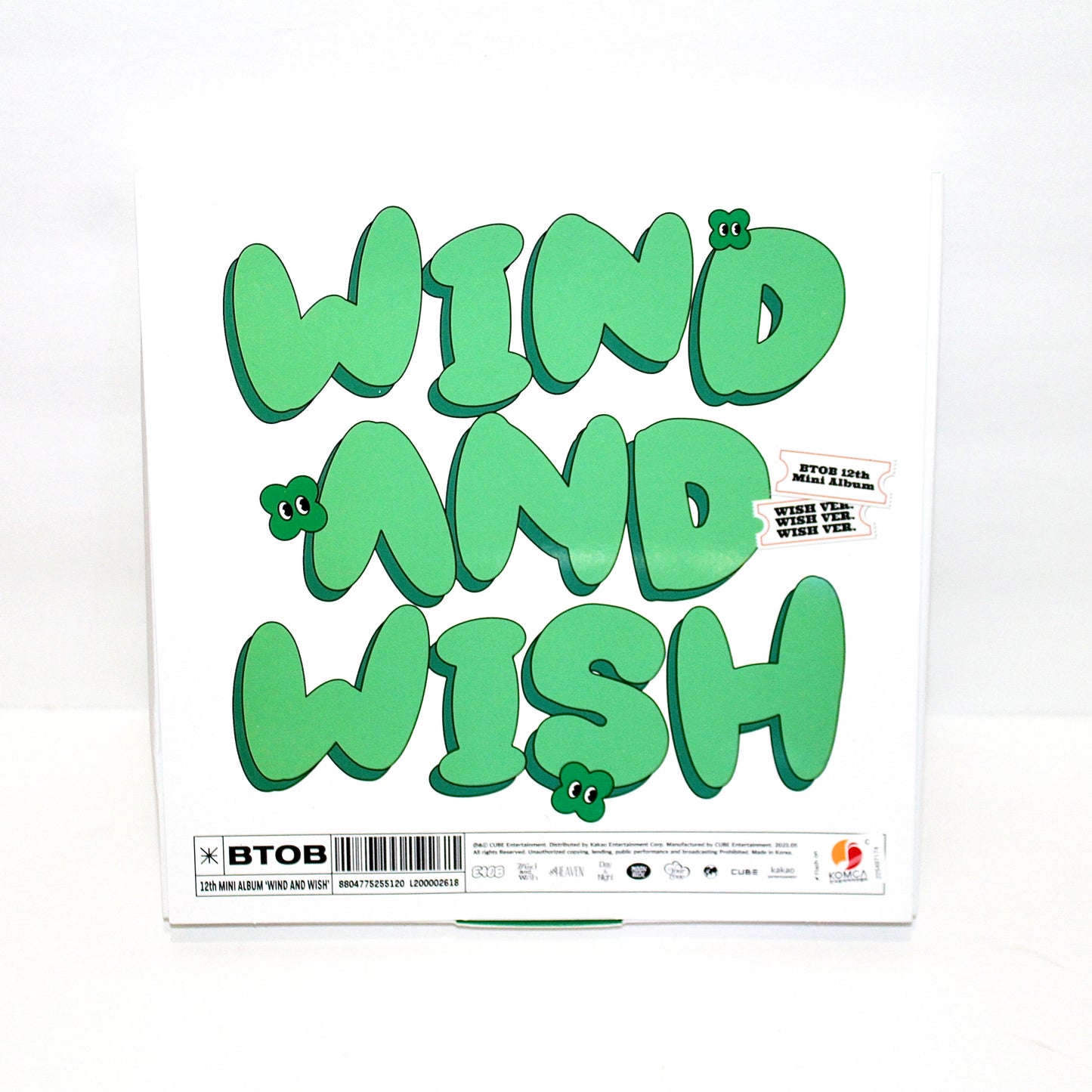 BTOB 12th Mini Album: Wind and Wish | Wish Ver.