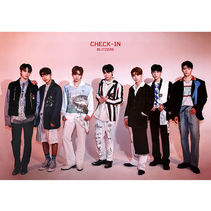 BLITZERS 1st Mini Album: Check-In | Folded Posters