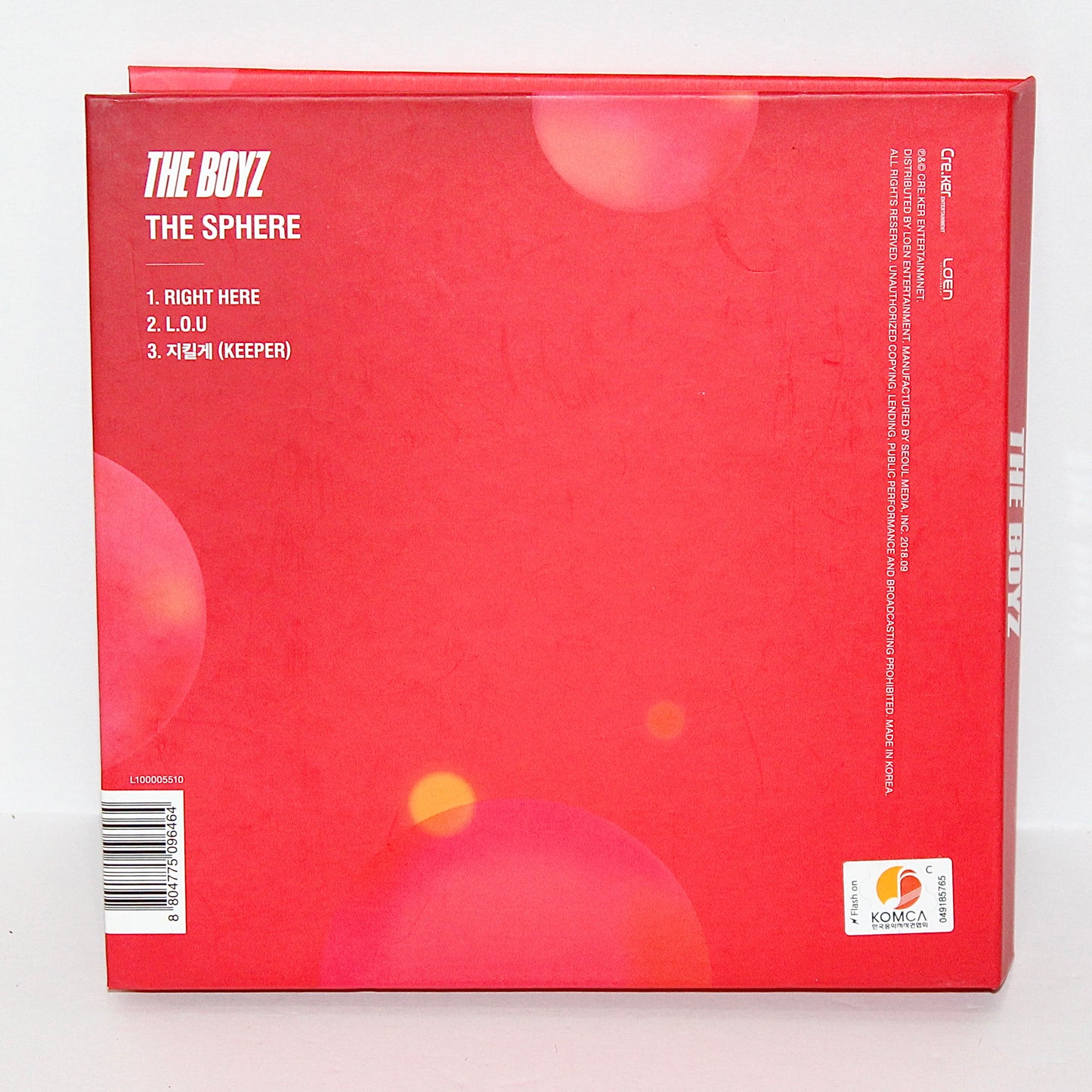 THE BOYZ 1st Single Album: The Sphere | Real Ver.