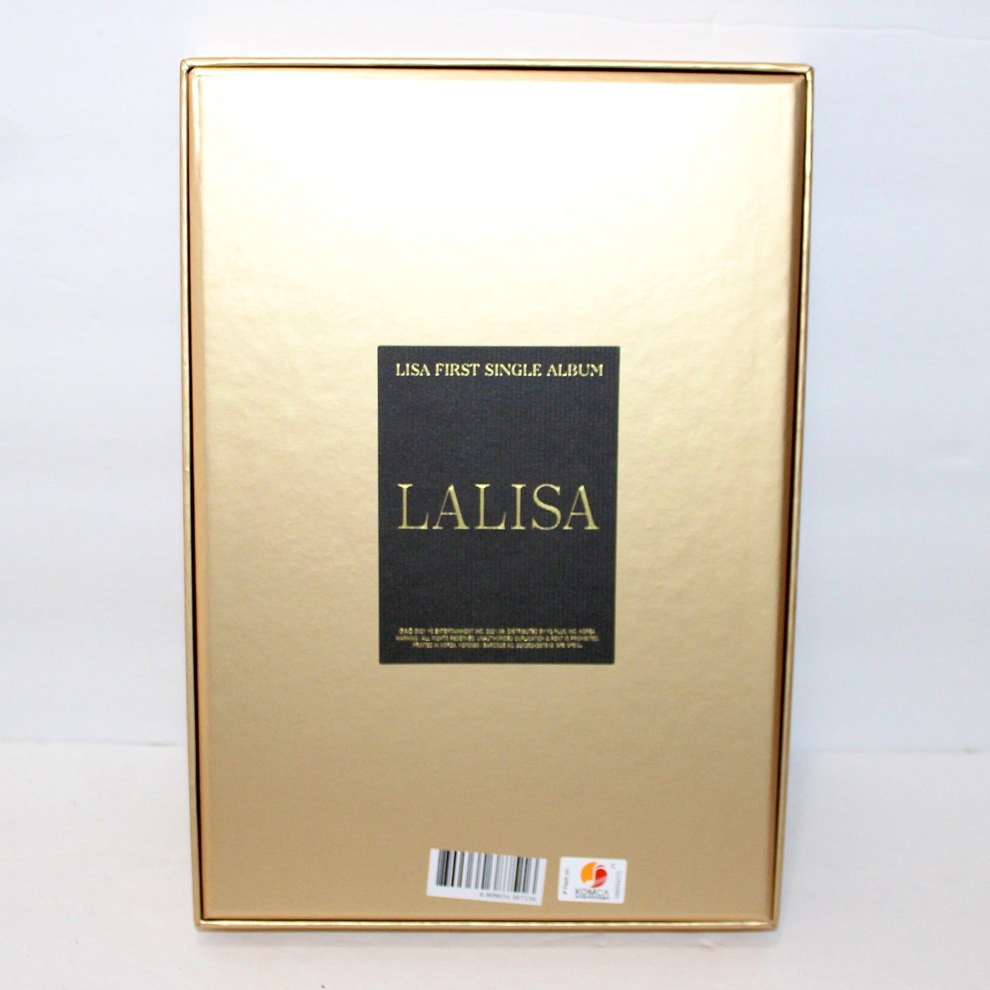 LISA 1st Single Album: LALISA | Gold Ver.