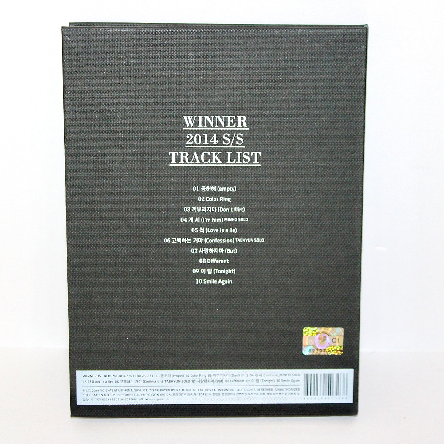 WINNER 1st Album: 2014 S/S | Launching Edition