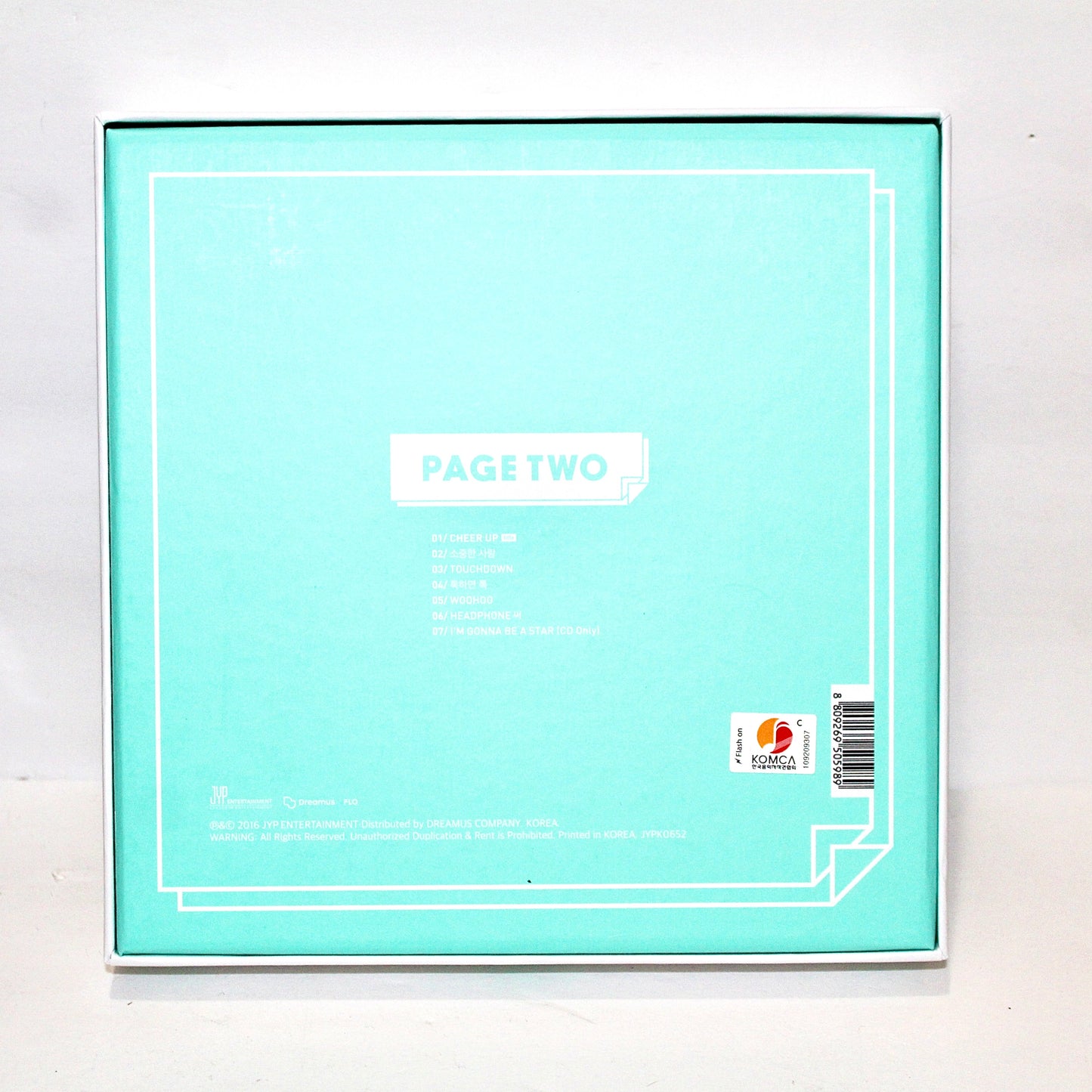 TWICE 2nd Mini Album: Page Two | Mint Ver.