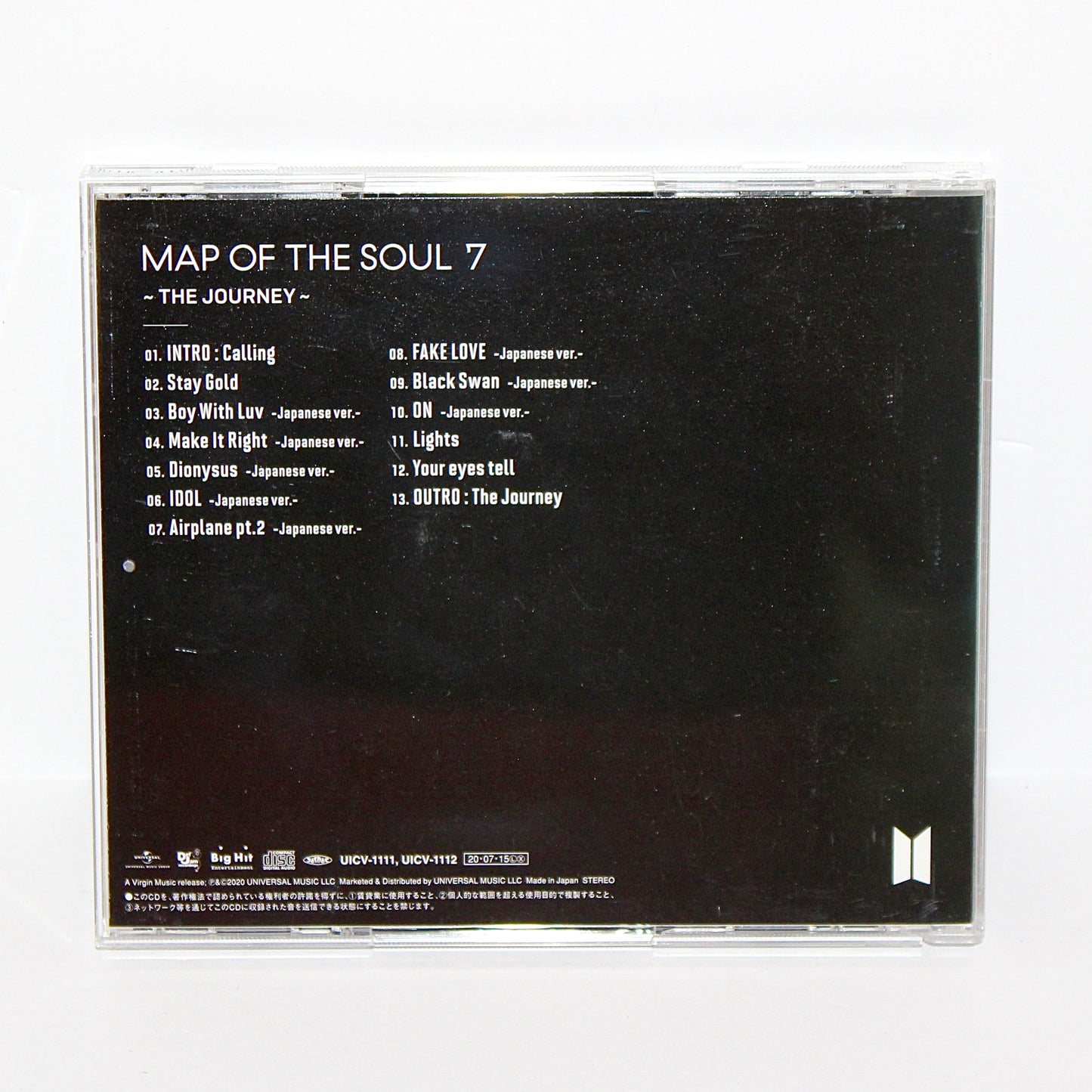 BTS 4th Japanese Album: Map of the Soul 7 ~ The Journey ~ | Standard Ver.