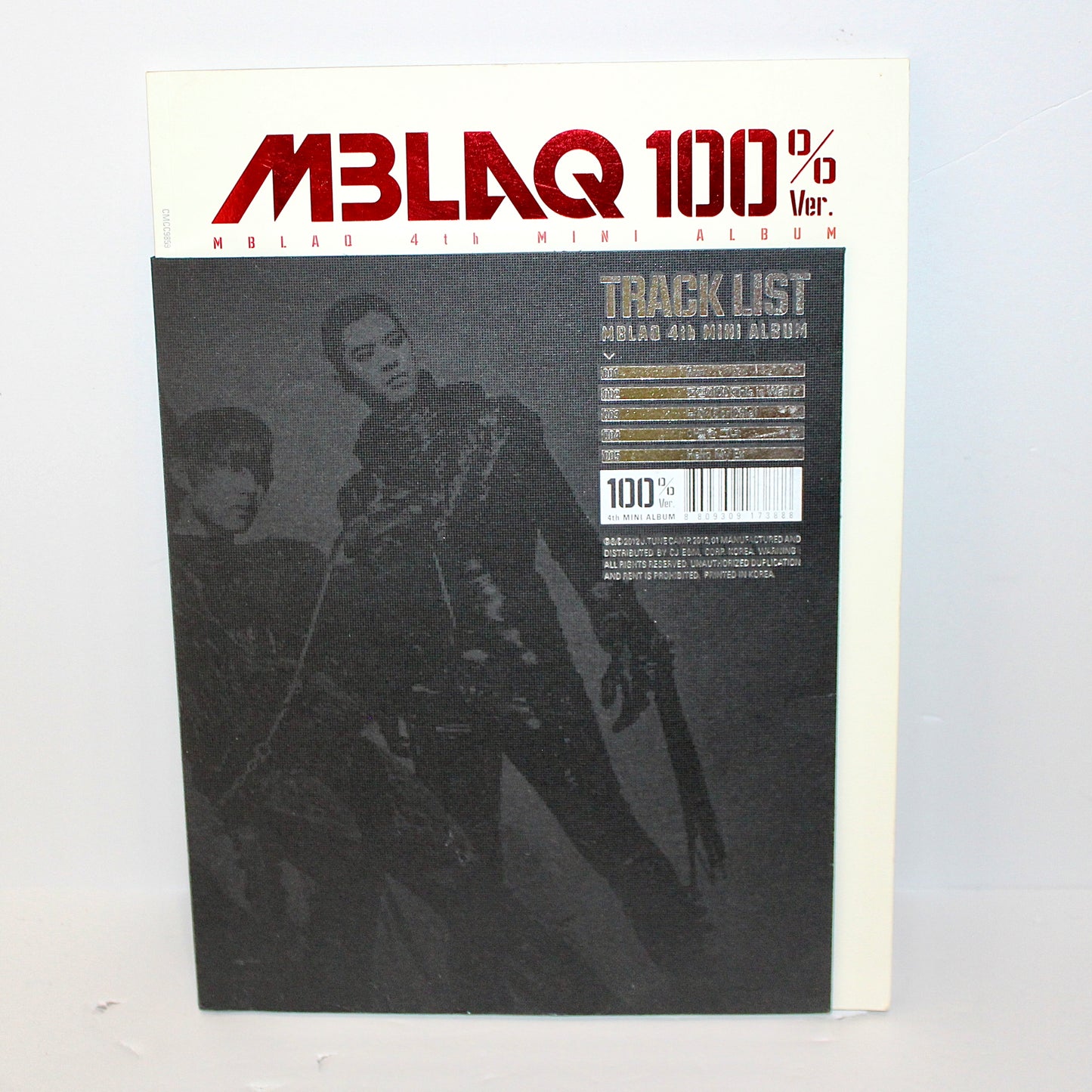 MBLAQ 4th Mini Album: 100% Ver