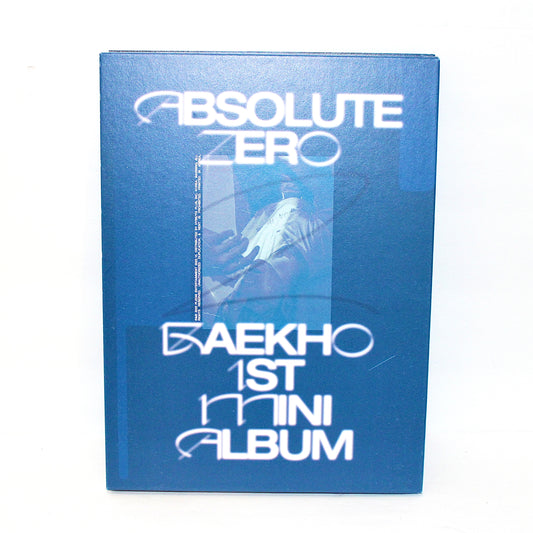 BAEKHO 1st Mini Album: Absolute Zero | Melting Ver.