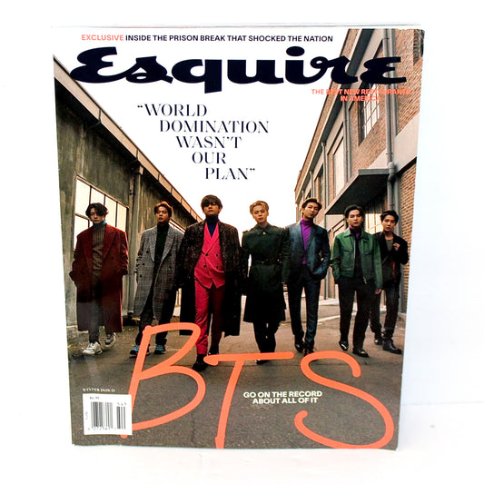 BTS Esquire Magazine Winter 2020/21 #174