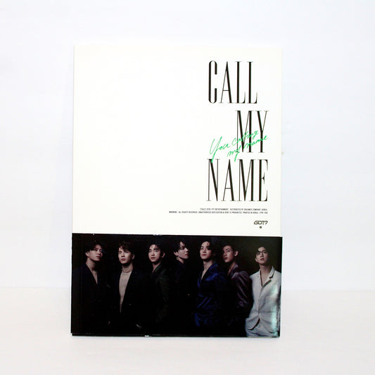 GOT7 10° Mini Álbum: Call My Name | Versión B.