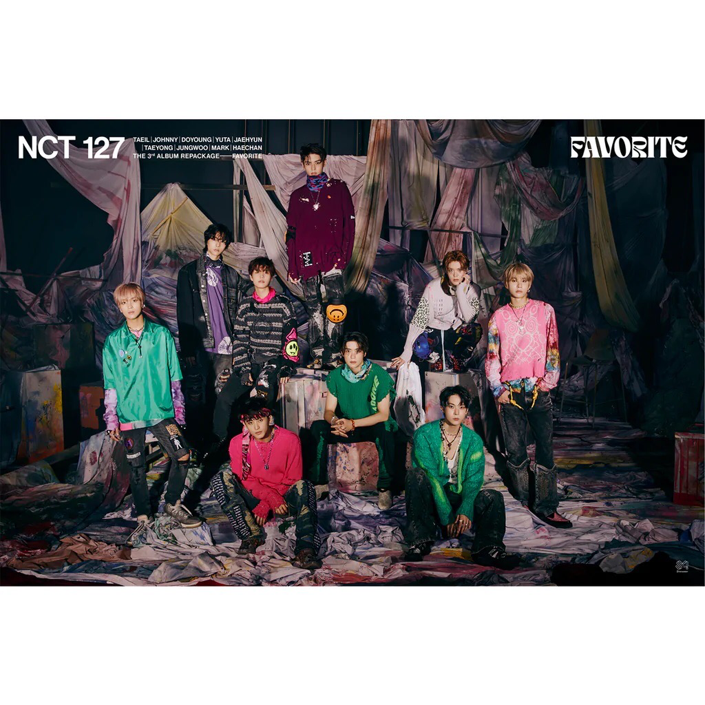 NCT 127 3rd Album Repackage: Favorite | Posters