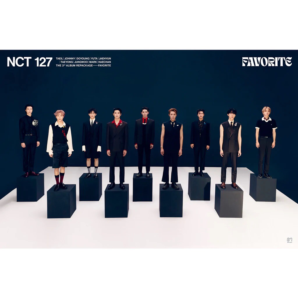 NCT 127 3rd Album Repackage: Favorite | Posters