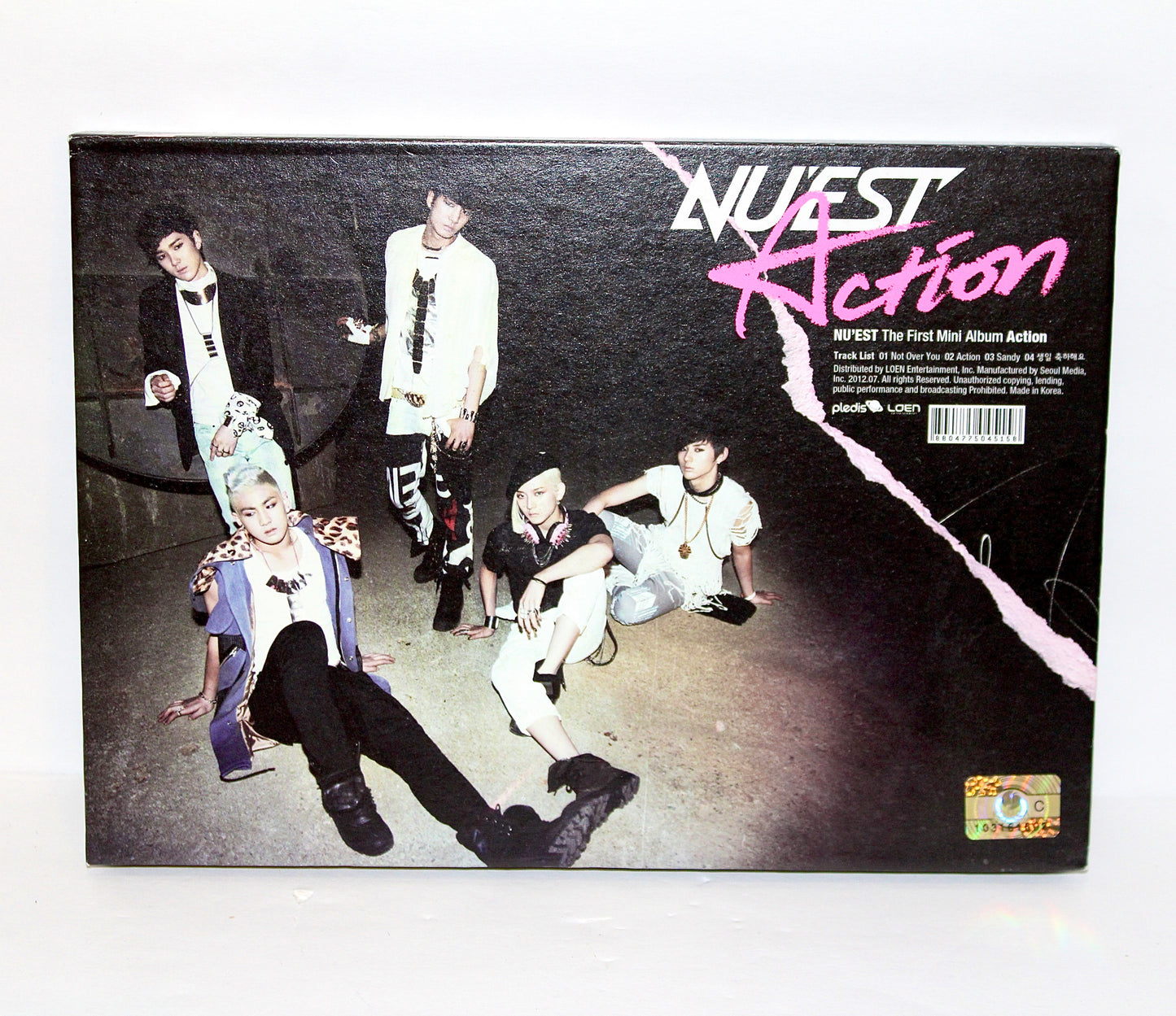 NU'EST 1st Mini Album: Action