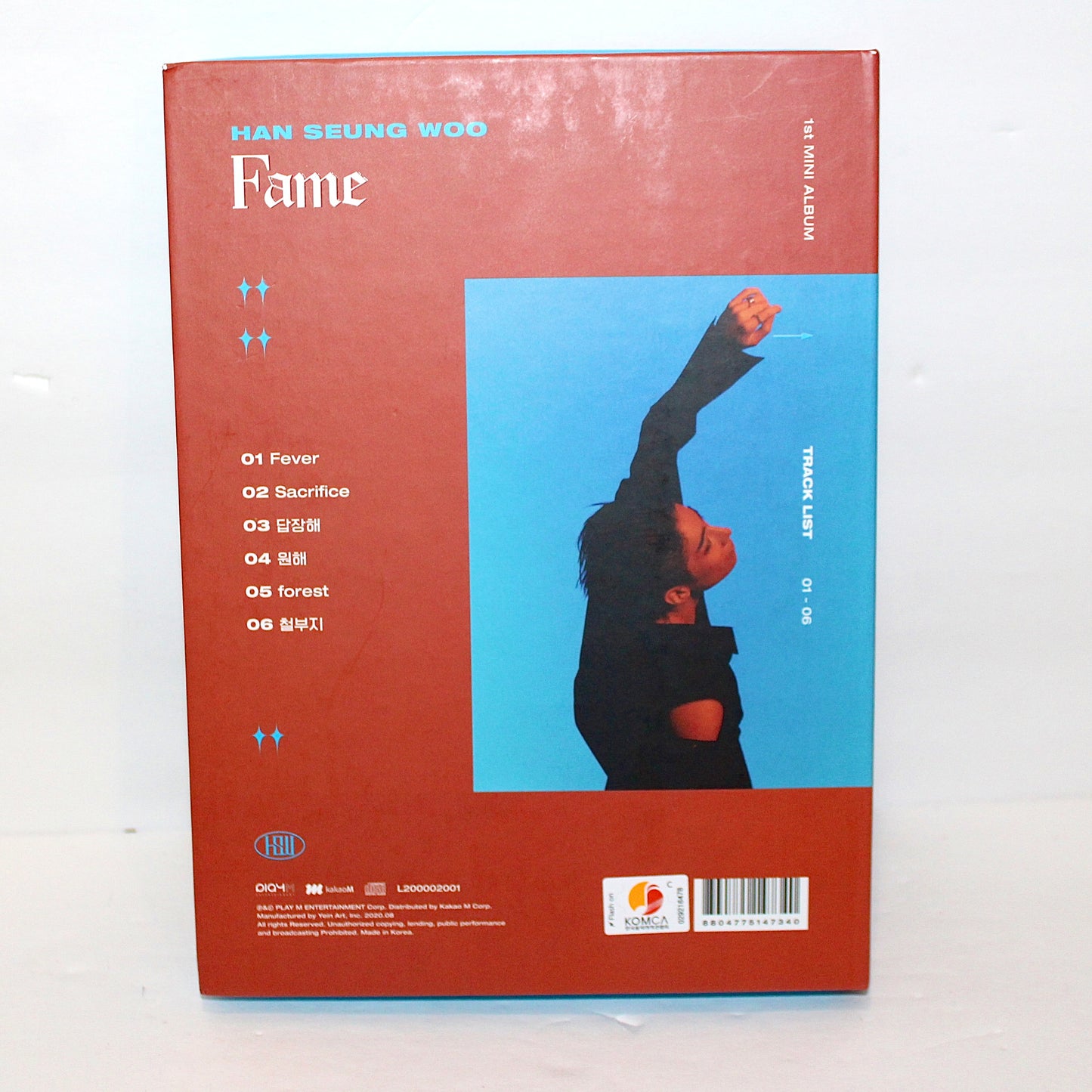 HAN SEUNG WOO 1st Mini Album: Fame | Woo Ver.