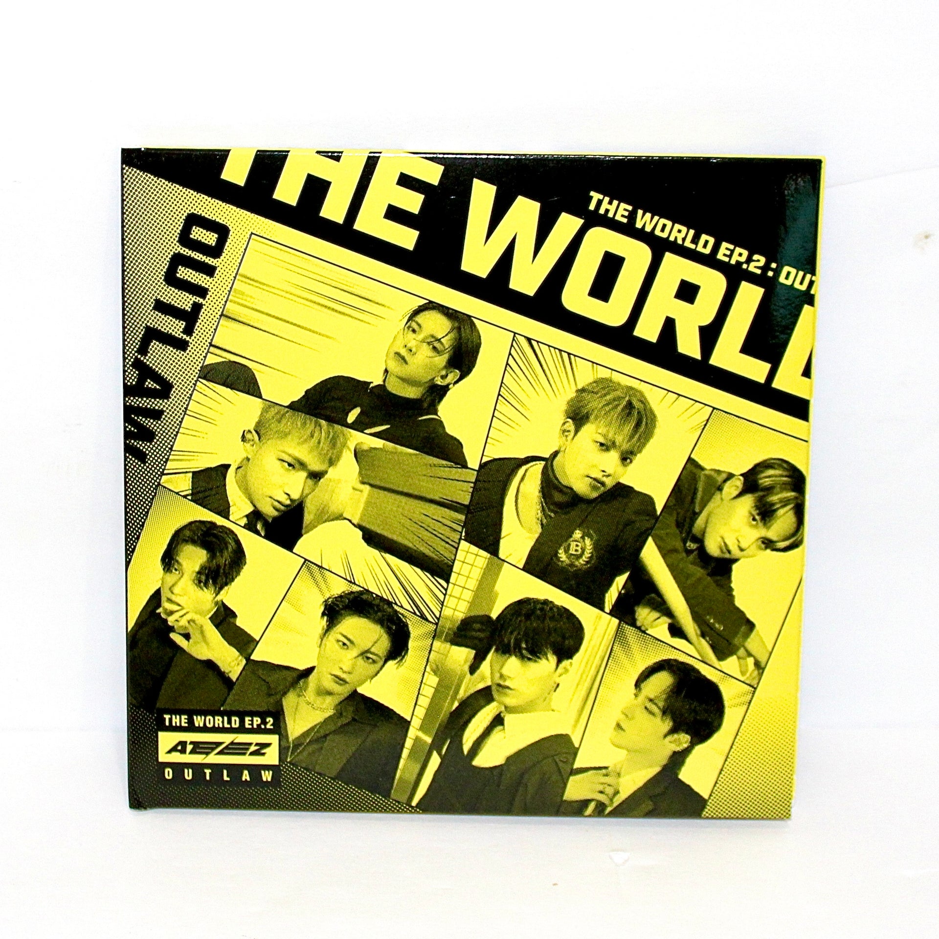 ATEEZ Official Bouncy Sealednew,unopened , Unsealedopened, No Photocards,  Please Read Item Details world Ep.2 Outlaw 9th Mini Album 