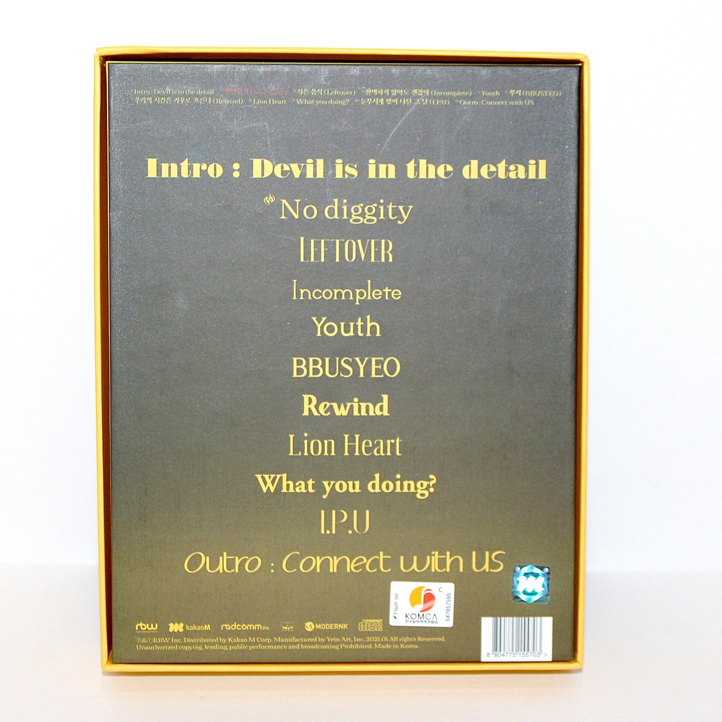 ONEUS 1er album : Devil - Yellow Ver.