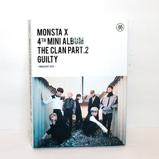 MONSTA X 4th Mini Album: The Clan Part.2 - Guilty | Innocent ver.