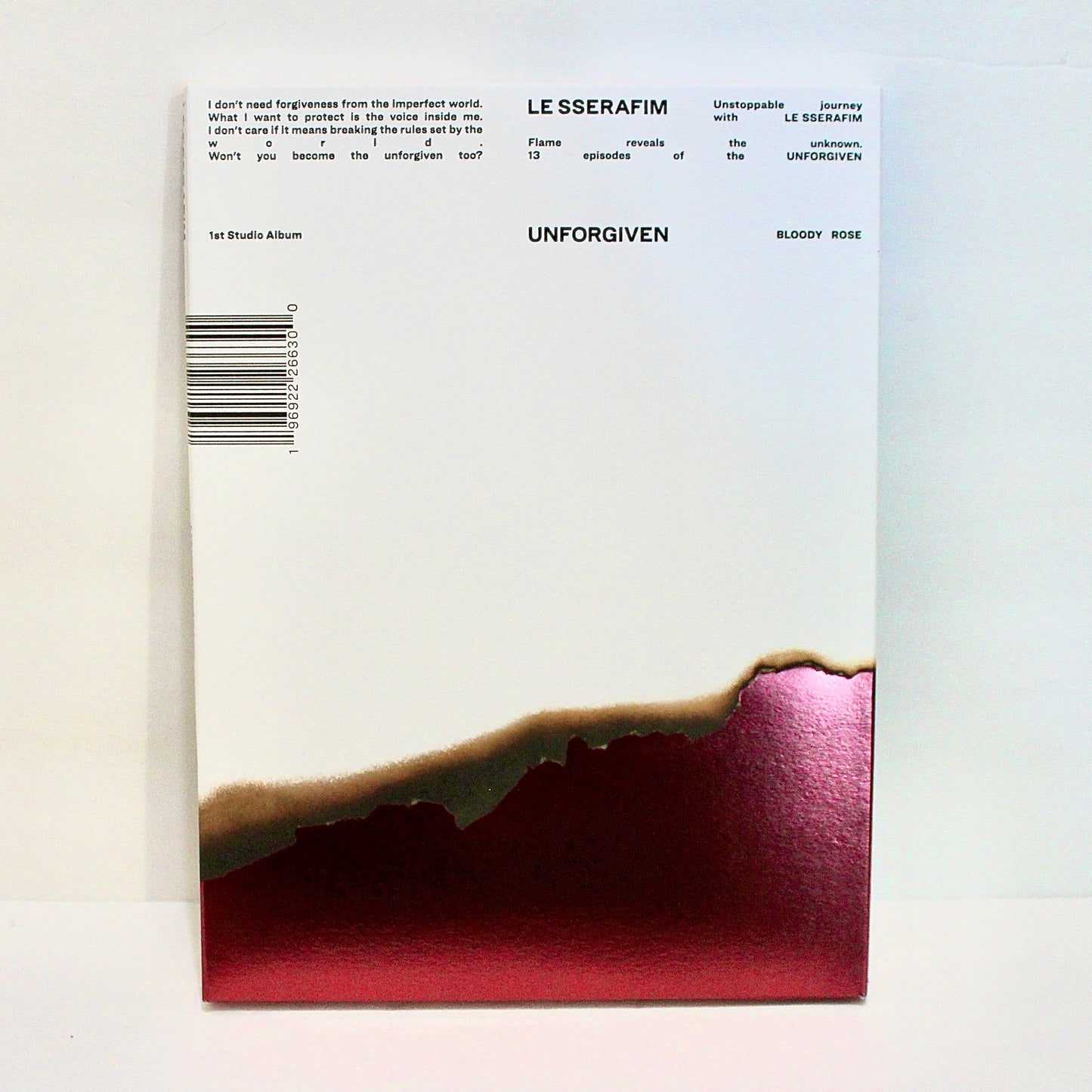 LE SSERAFIM 1st Album: UNFORGIVEN | Bloody Rose Ver.
