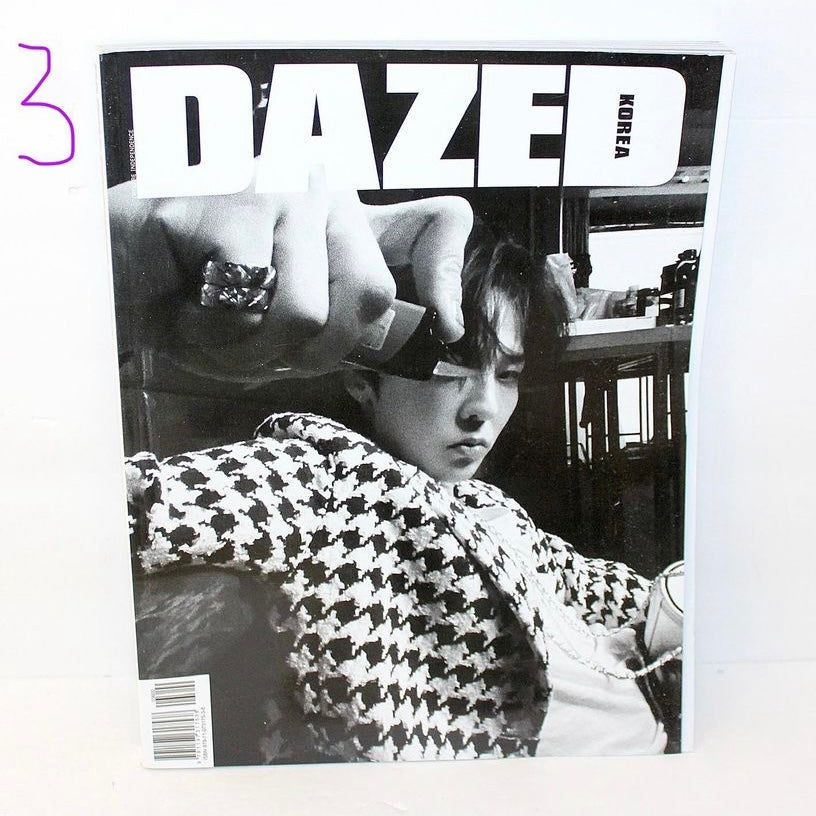 G-DRAGON Dazed Magazine Korea 2021 Cover #165 13th Anniversary Issue