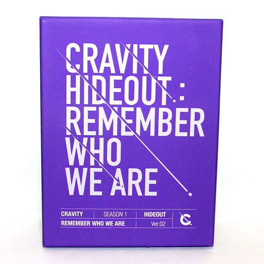 CRAVITY 1st Mini Album: Hideout: Remember Who We Are | Ver. 2