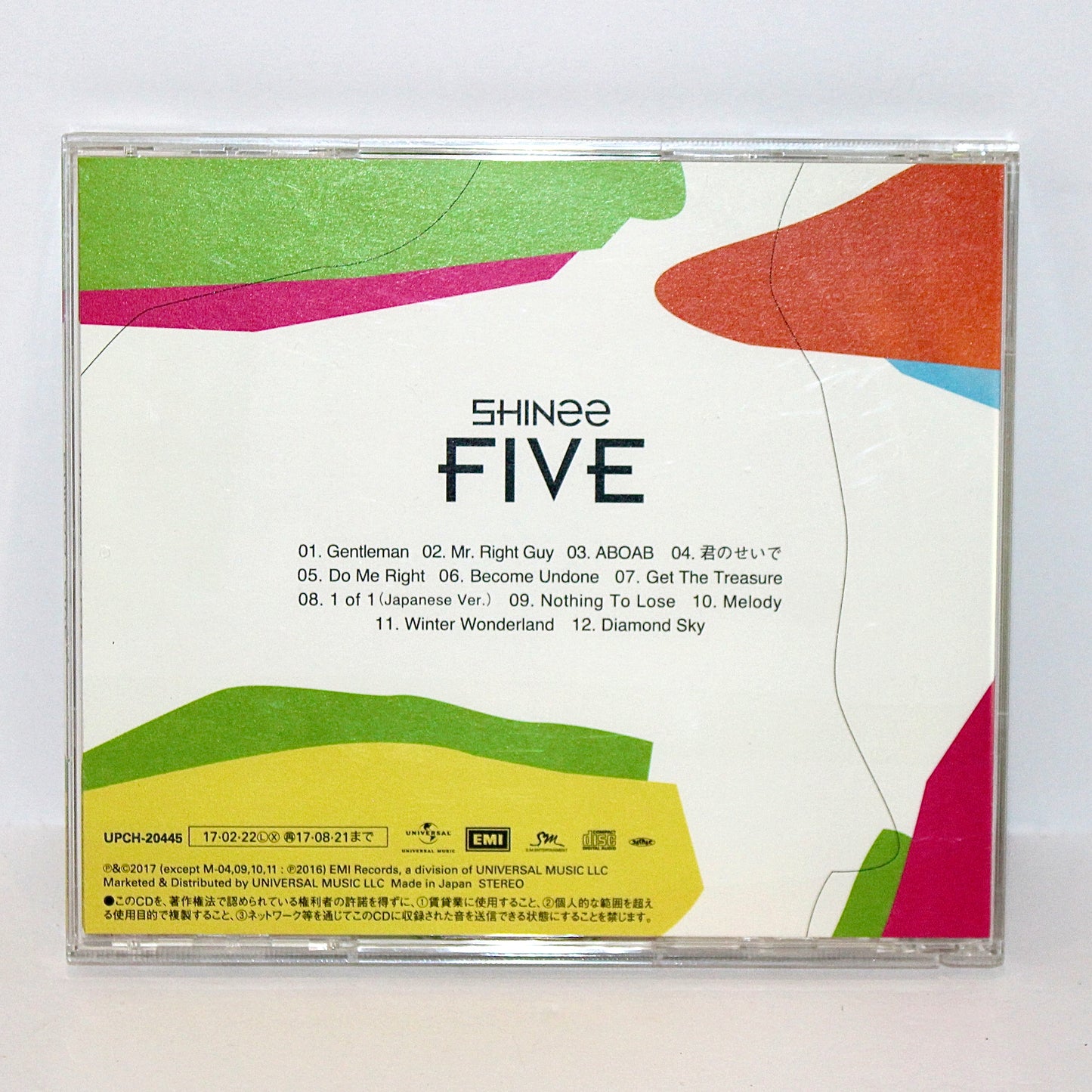 SHINEE 5th Japanese Album: Five | Regular Ver.