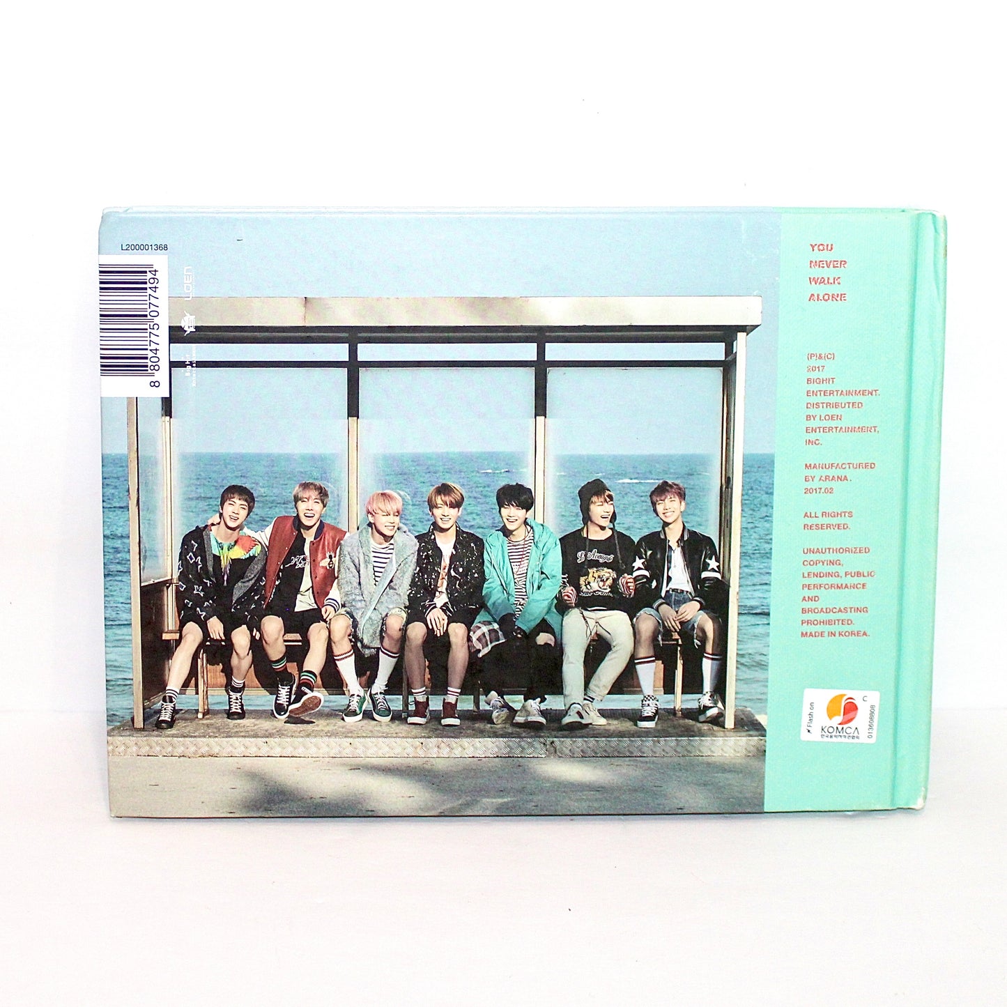 BTS 2nd Album Repackage: You Never Walk Alone | Left Ver.