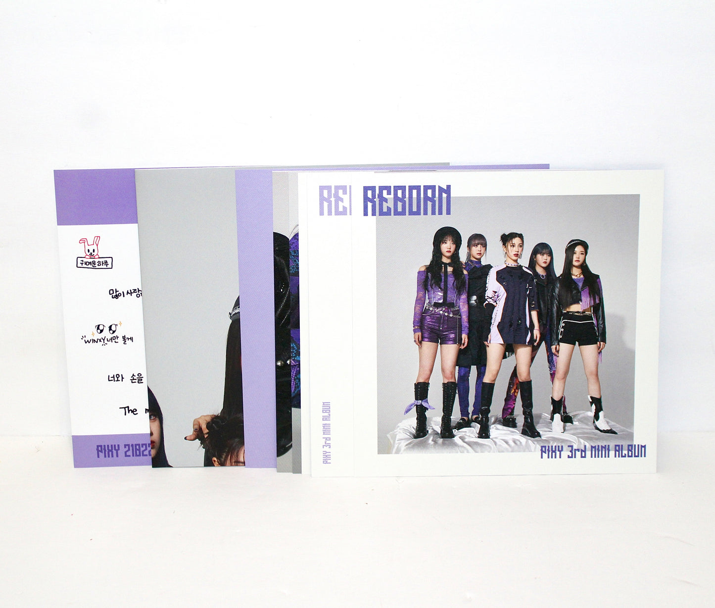 PIXY 3rd Mini Album: Reborn | Purple Ver.