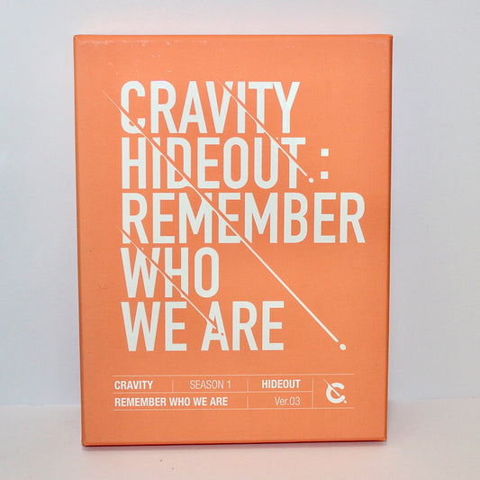 CRAVITY 1st Mini Album: Hideout: Remember Who We Are | Ver. 3