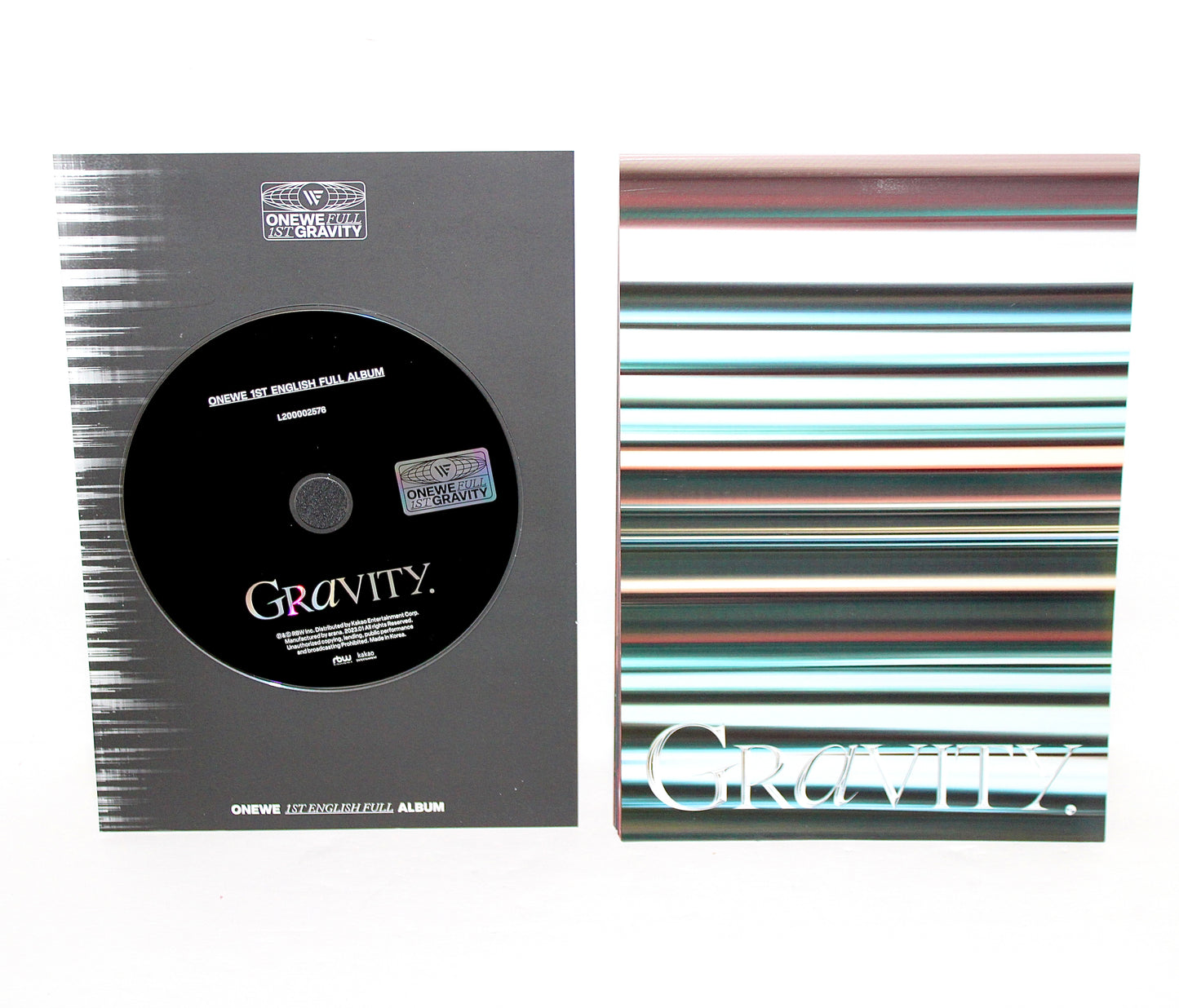 ONEWE 1st English Album: Gravity