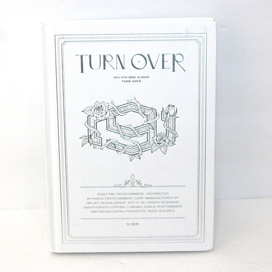 SF9 9th Mini Album: Turn Over | S ver.