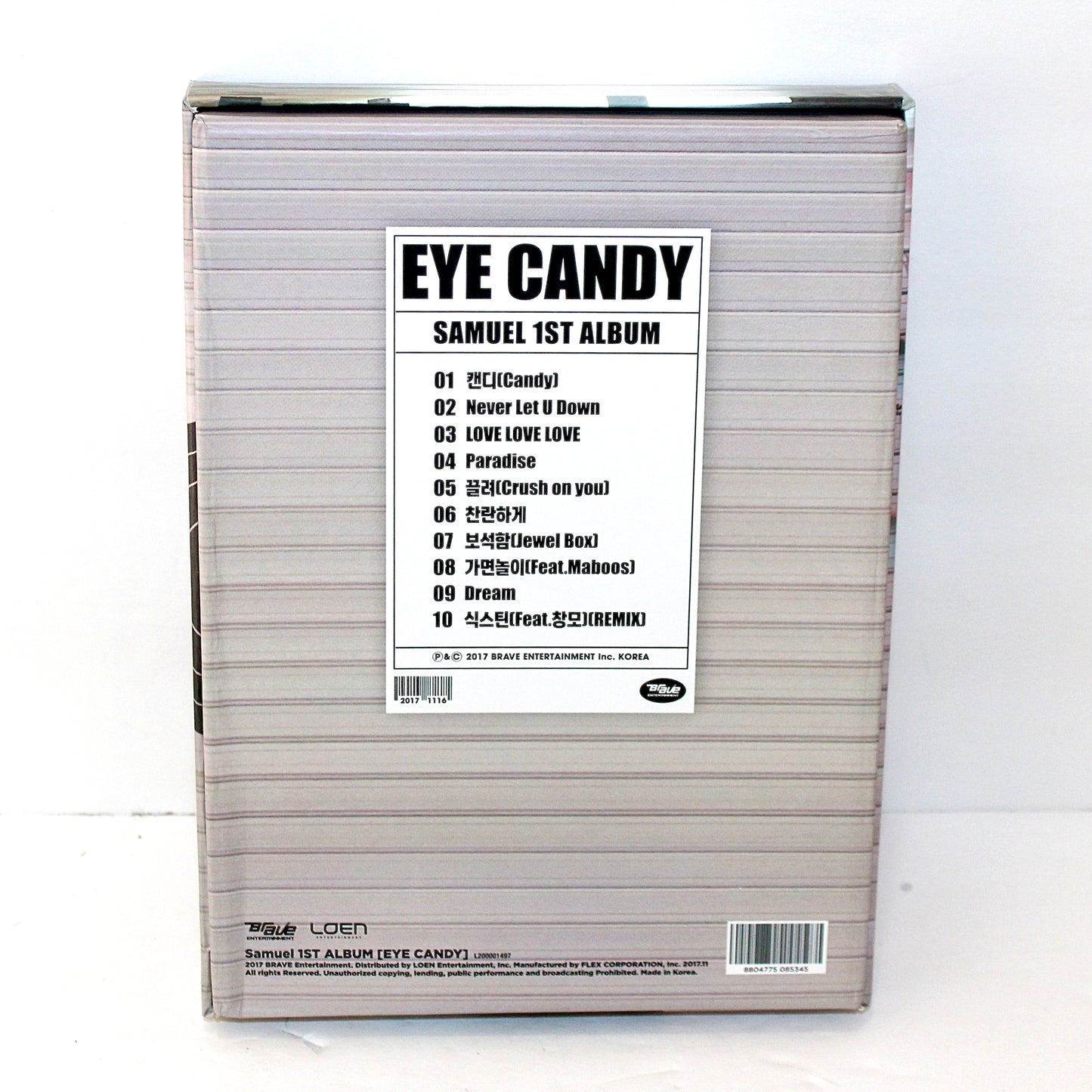 SAMUEL 1st Album: Eye Candy