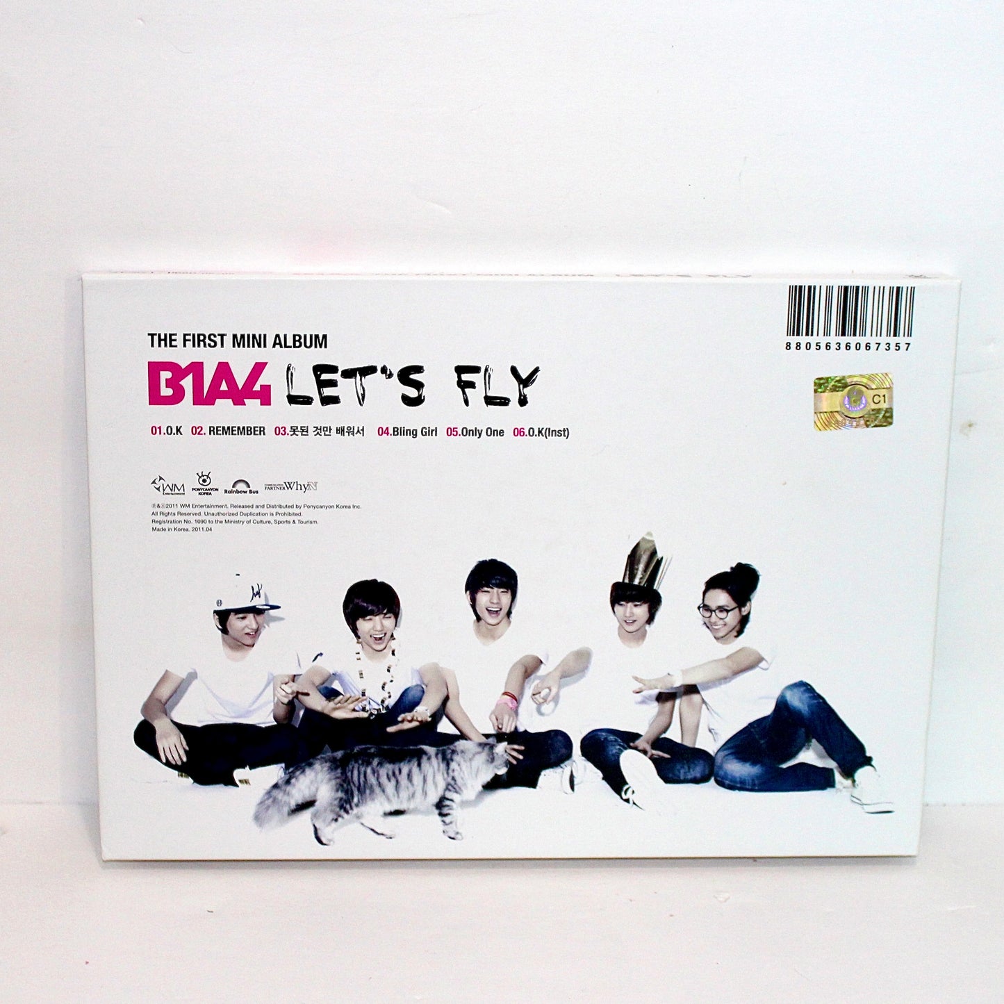 B1A4 1st Mini Album: Let's Fly