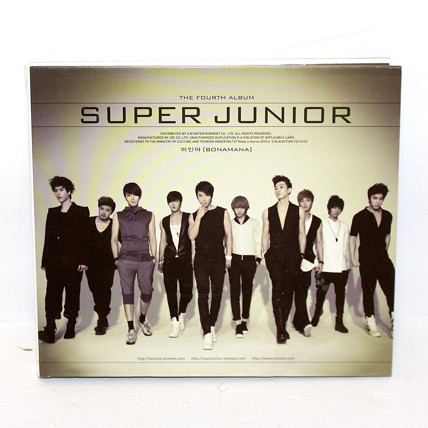 SUPER JUNIOR 4th Album Repackage: Bonamana