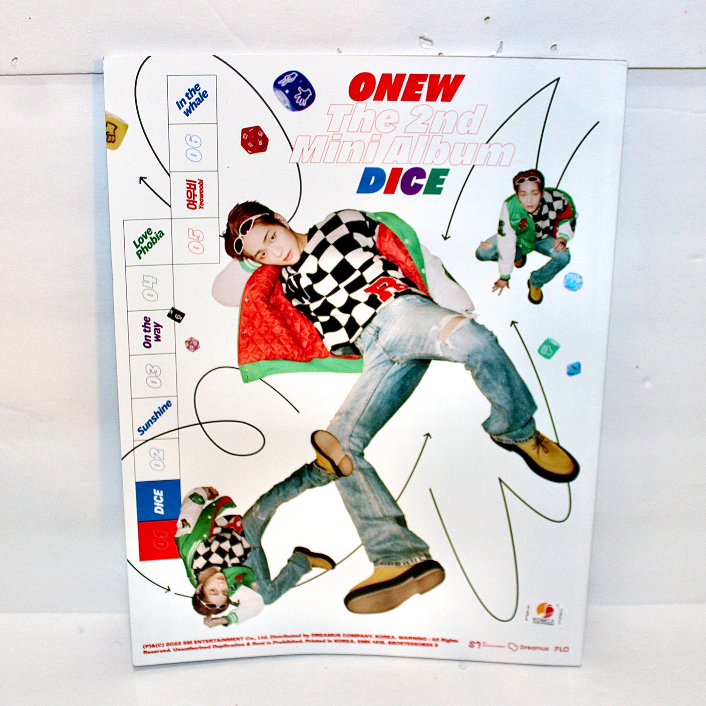 ONEW 2nd Mini Album: DICE | Rolling Ver.