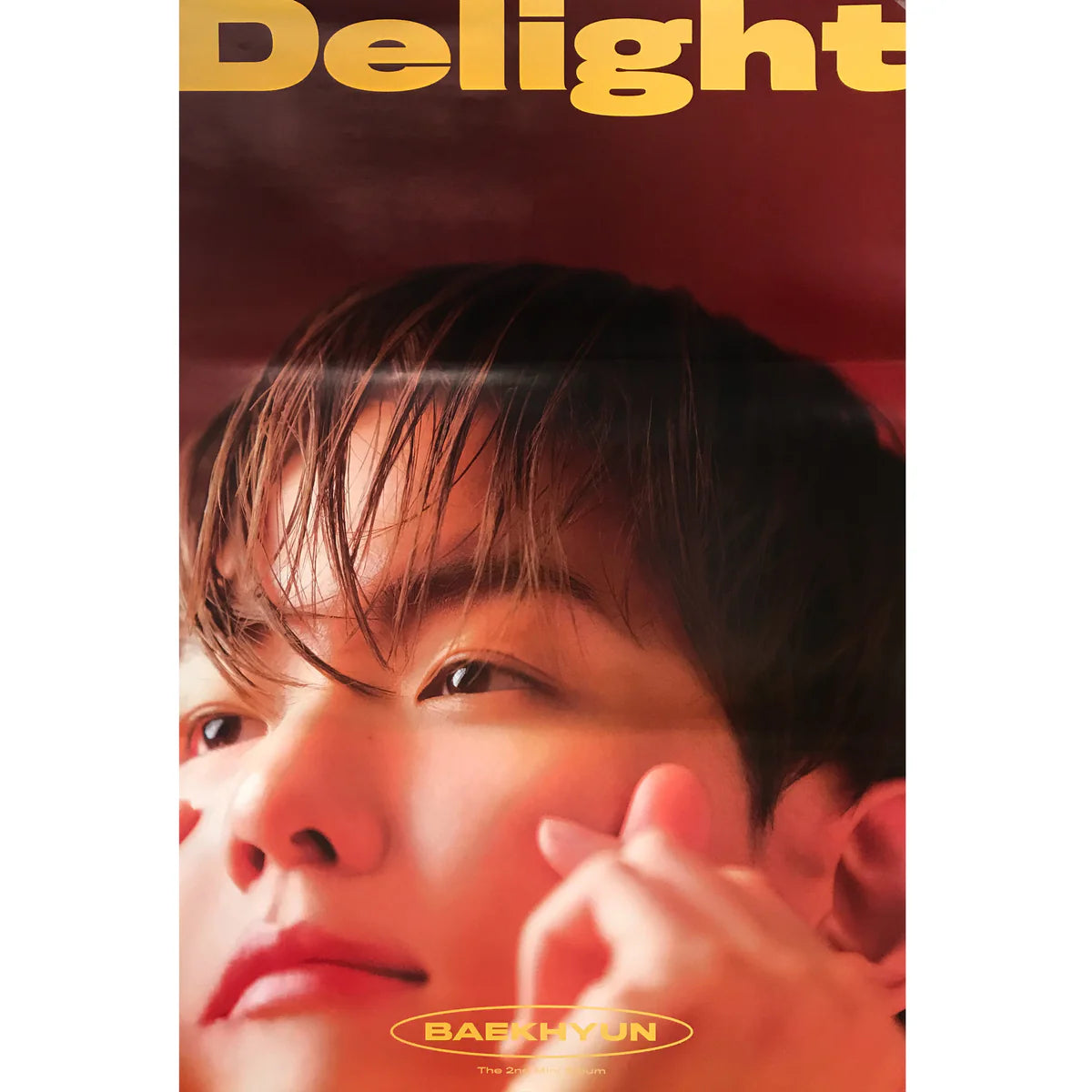 BAEKHYUN 2nd Mini Album: Delight | Folded Poster