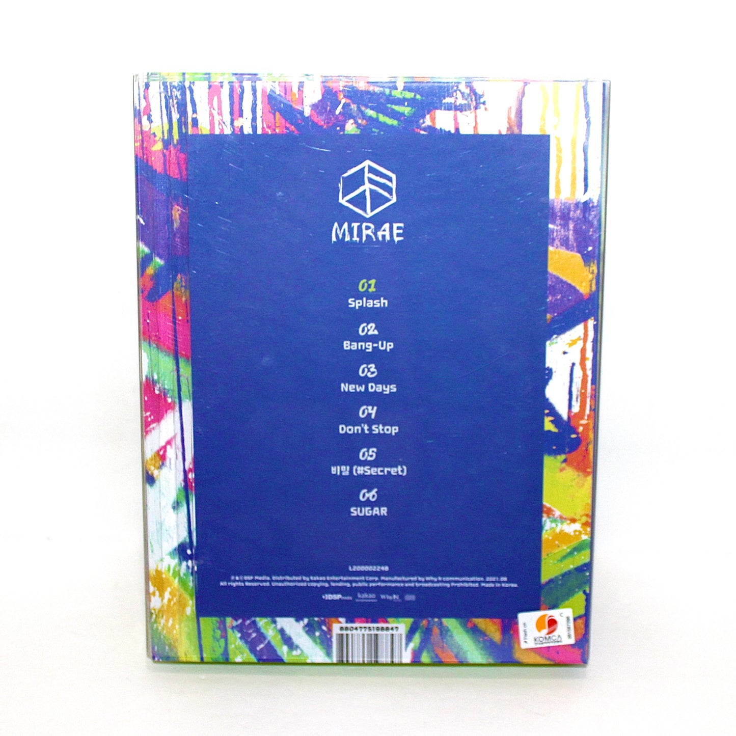 MIRAE 2nd Mini Album: Splash | Cool Ver.