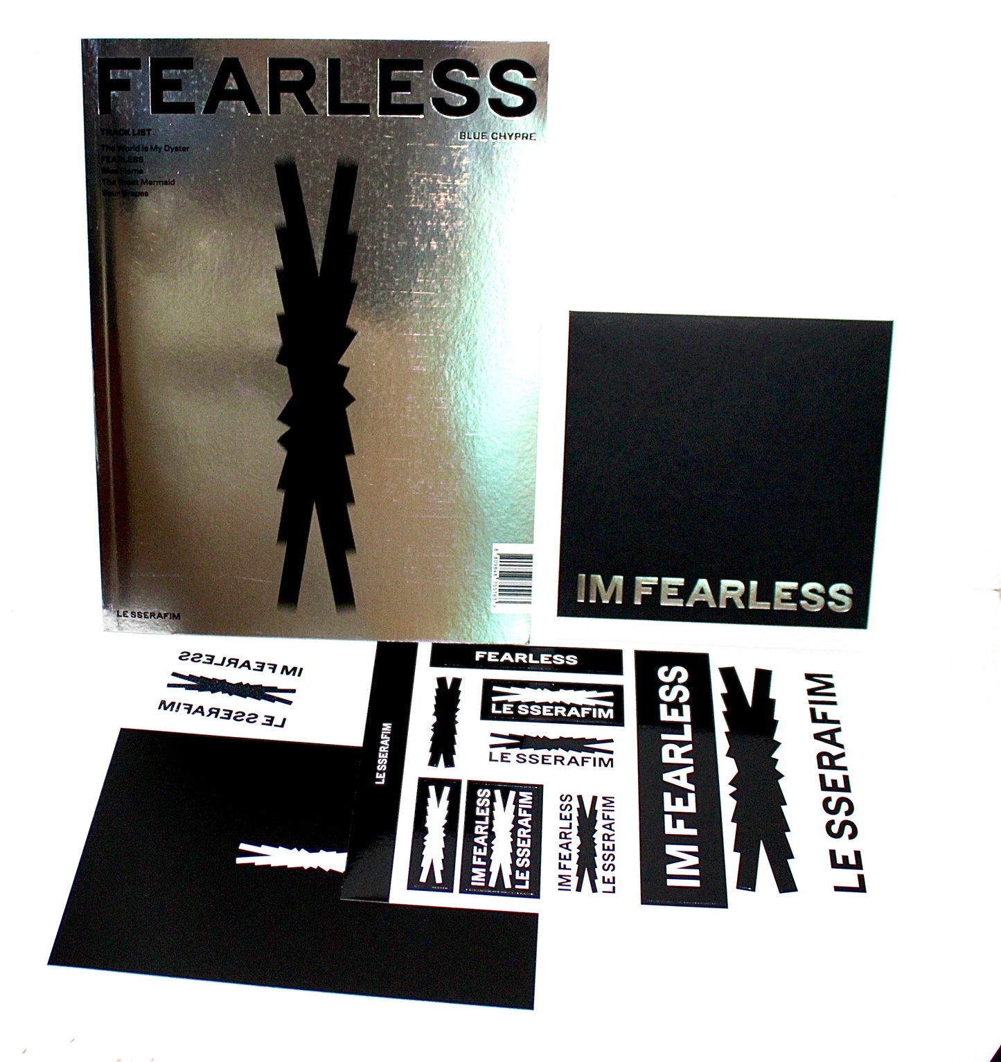 LE SSERAFIM 1st Mini Album: Fearless | Blue Chypre Ver.