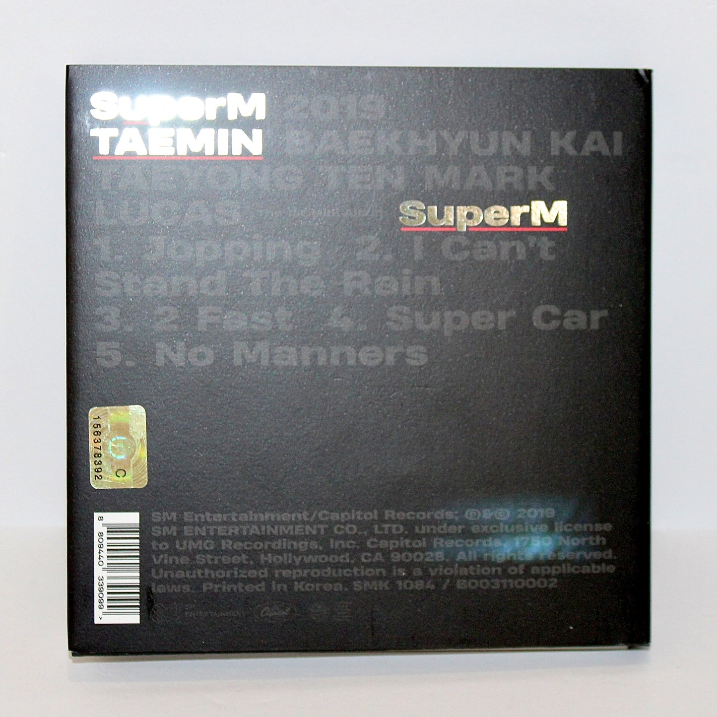 SUPER M 1st Mini Album: SuperM (US Ver.) | Taemin Version