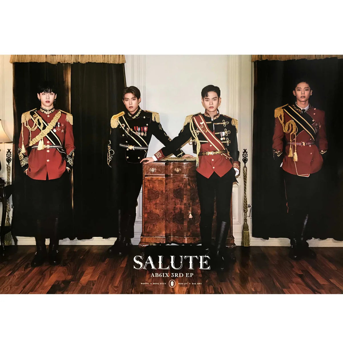 AB6IX 3rd Mini Album: Salute | Folded Posters