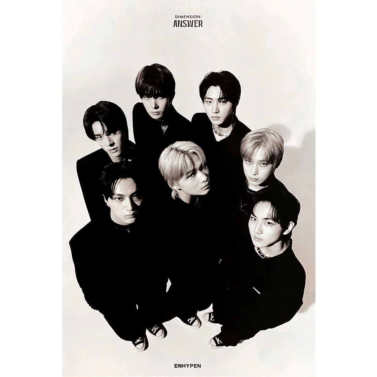 ENHYPEN 1st Album Repackage - Dimension: Answer | Folded Poster