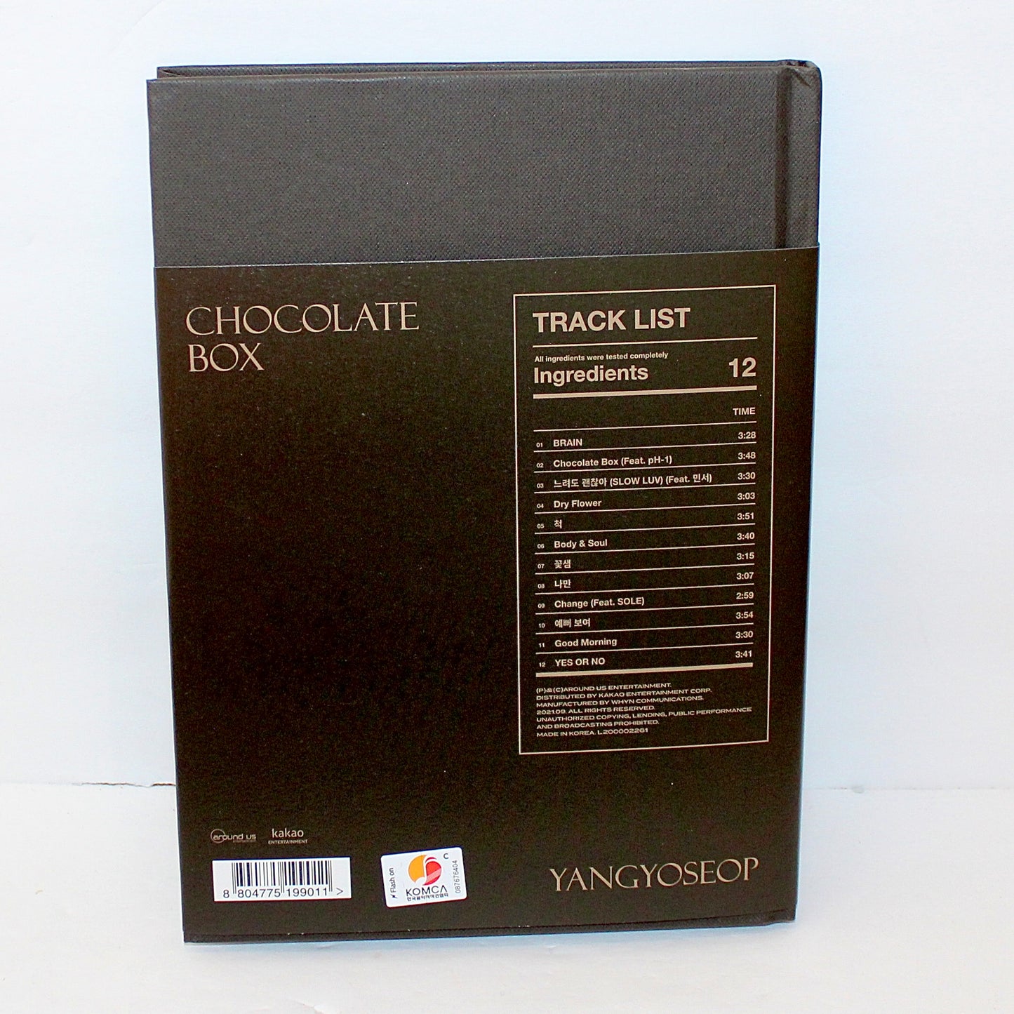 YANG YOSEOB 1st Album: Chocolate Box | Dark Ver.