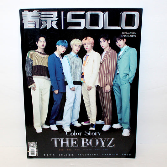 THE BOYZ 着录SOLO Magazine Autumn 2021 Special Issue