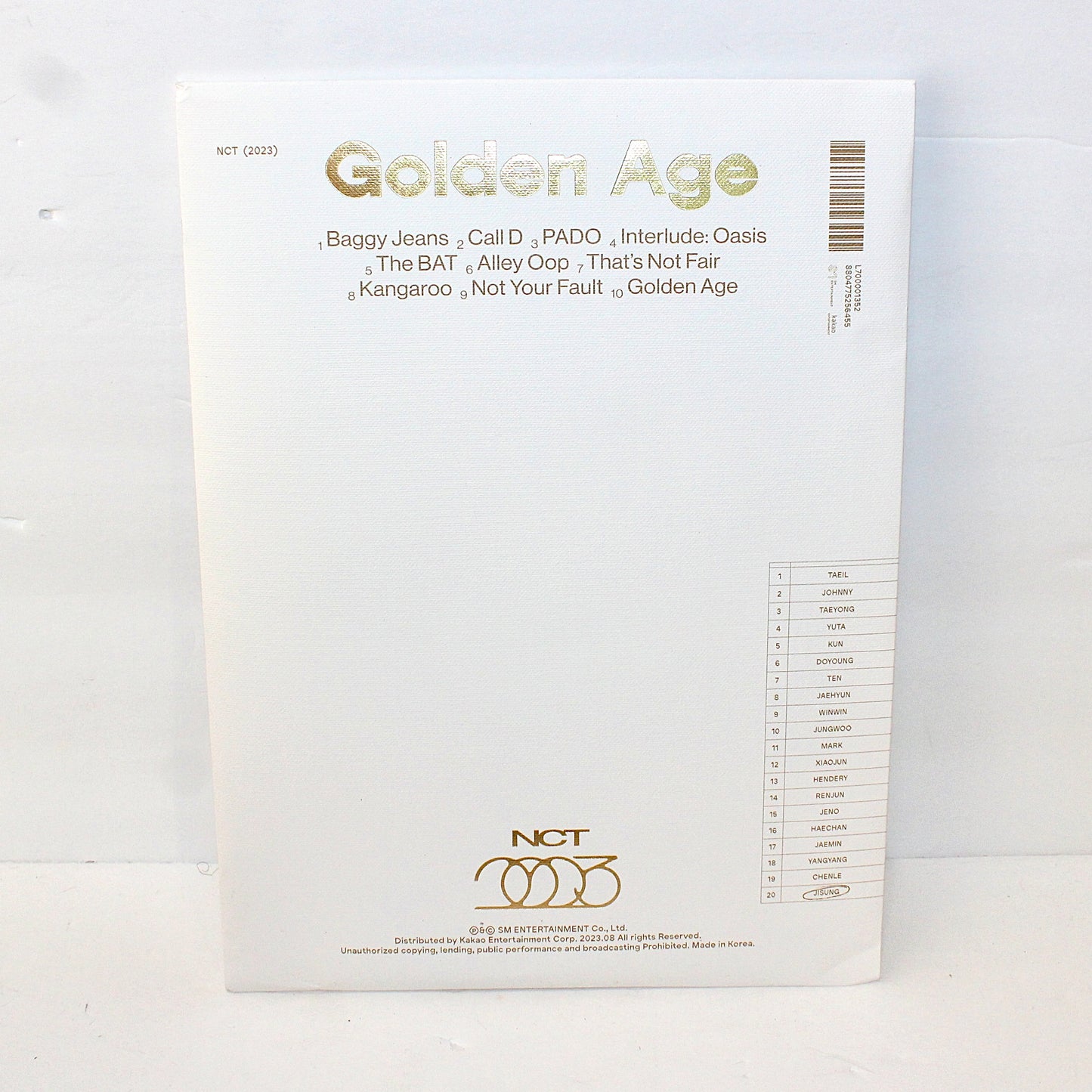 NCT (2023) 4th Album: Golden Age | Collecting Ver.