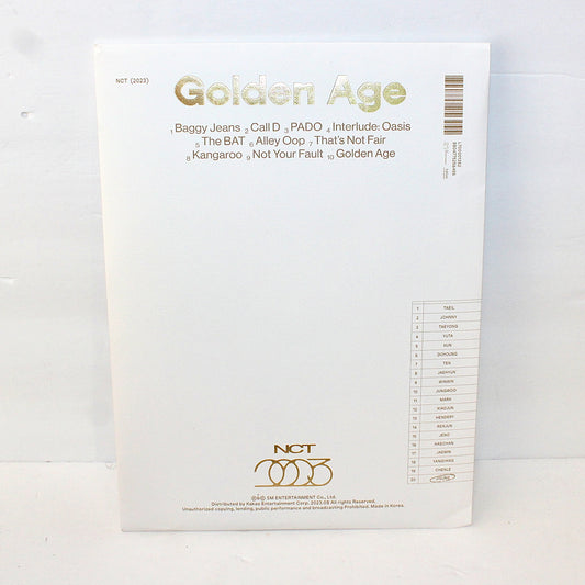 NCT (2023) 4th Album: Golden Age | Collecting Ver.