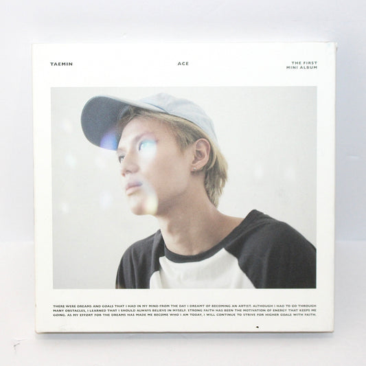 TAEMIN 1st Mini Album: ACE | White Ver.