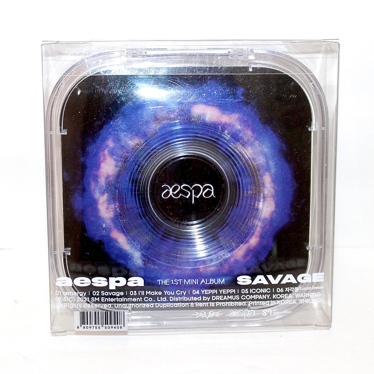 AESPA 1st Mini Album: SAVAGE | P.O.S Ver.