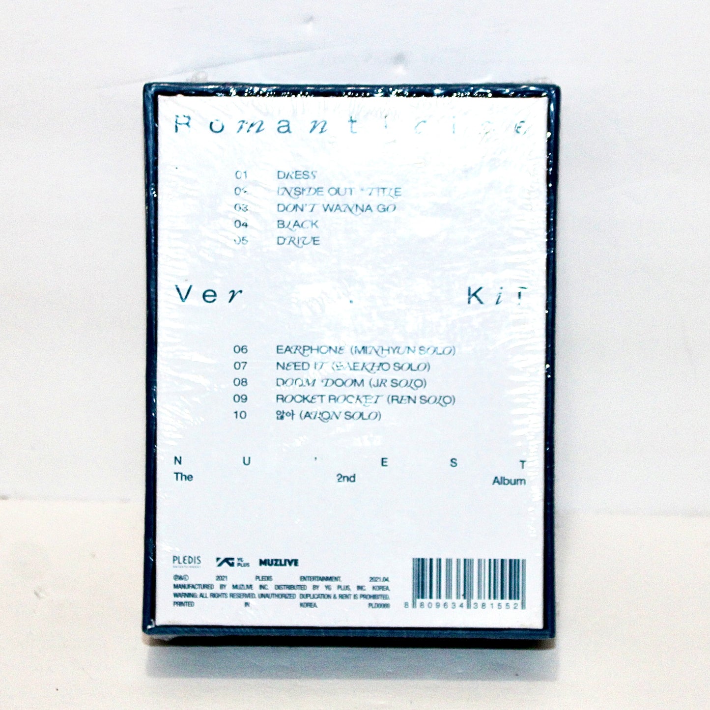 NU'EST 2nd Album: Romanticize | Kihno Kit